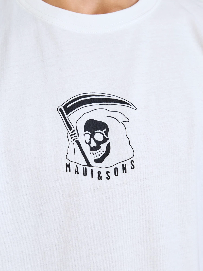 POLERA MC BARREL BLANCO INFANTIL MAUI AND SONS - 5