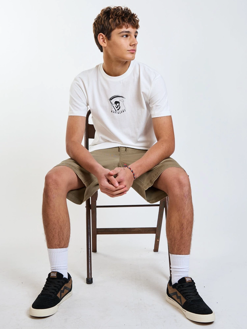 POLERA MC BARREL BLANCO INFANTIL MAUI AND SONS - 7