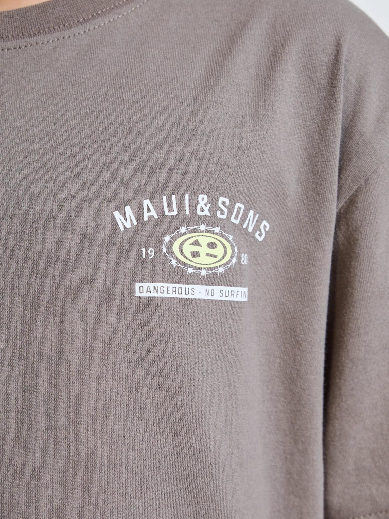 POLERA MC BEACH CAFE  INFANTIL MAUI AND SONS - 6