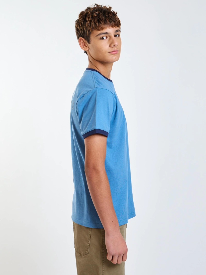 POLERA MC RADICAL CELESTE INFANTIL MAUI AND SONS - 3