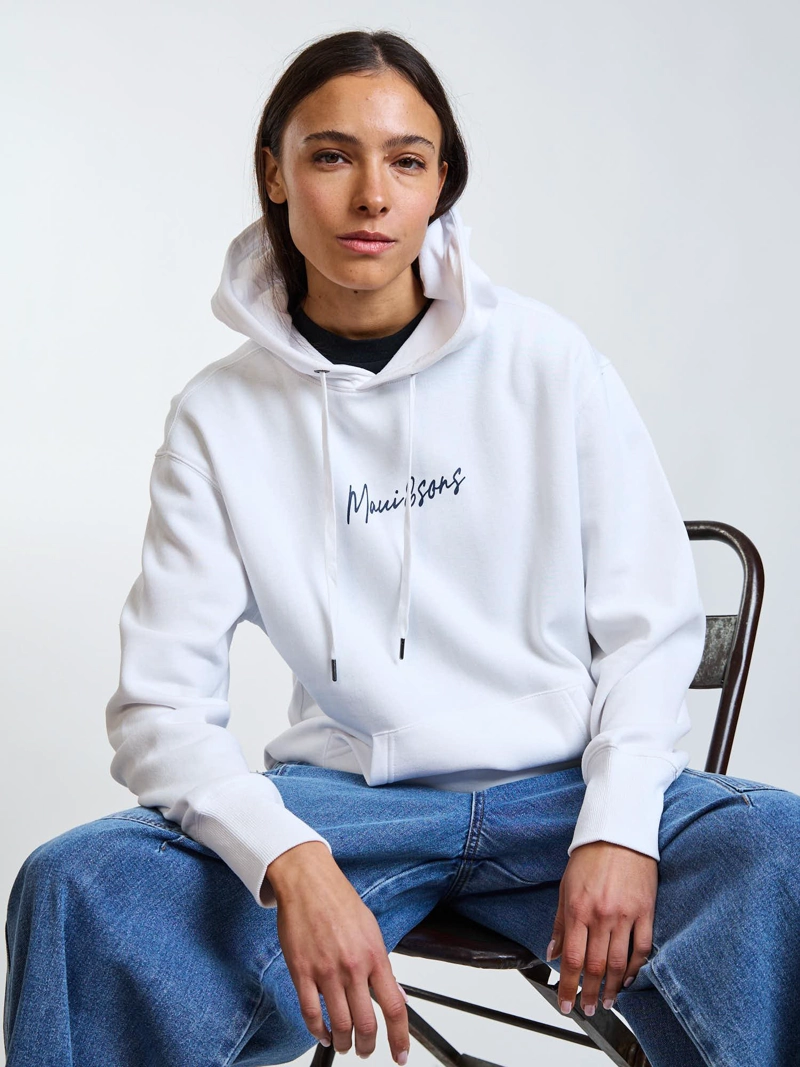 POLERON CANGURO LINA BLANCO MUJER MAUI AND SONS - 1