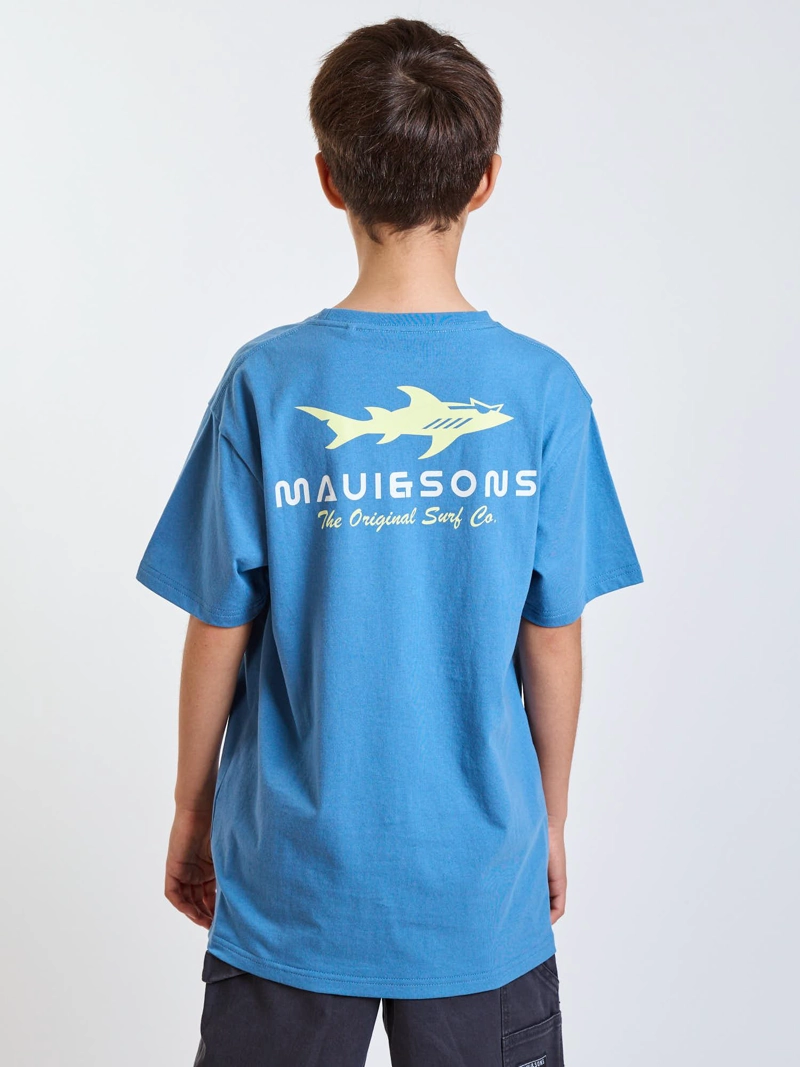 POLERA MC WILD CELESTE INFANTIL MAUI AND SONS - 2
