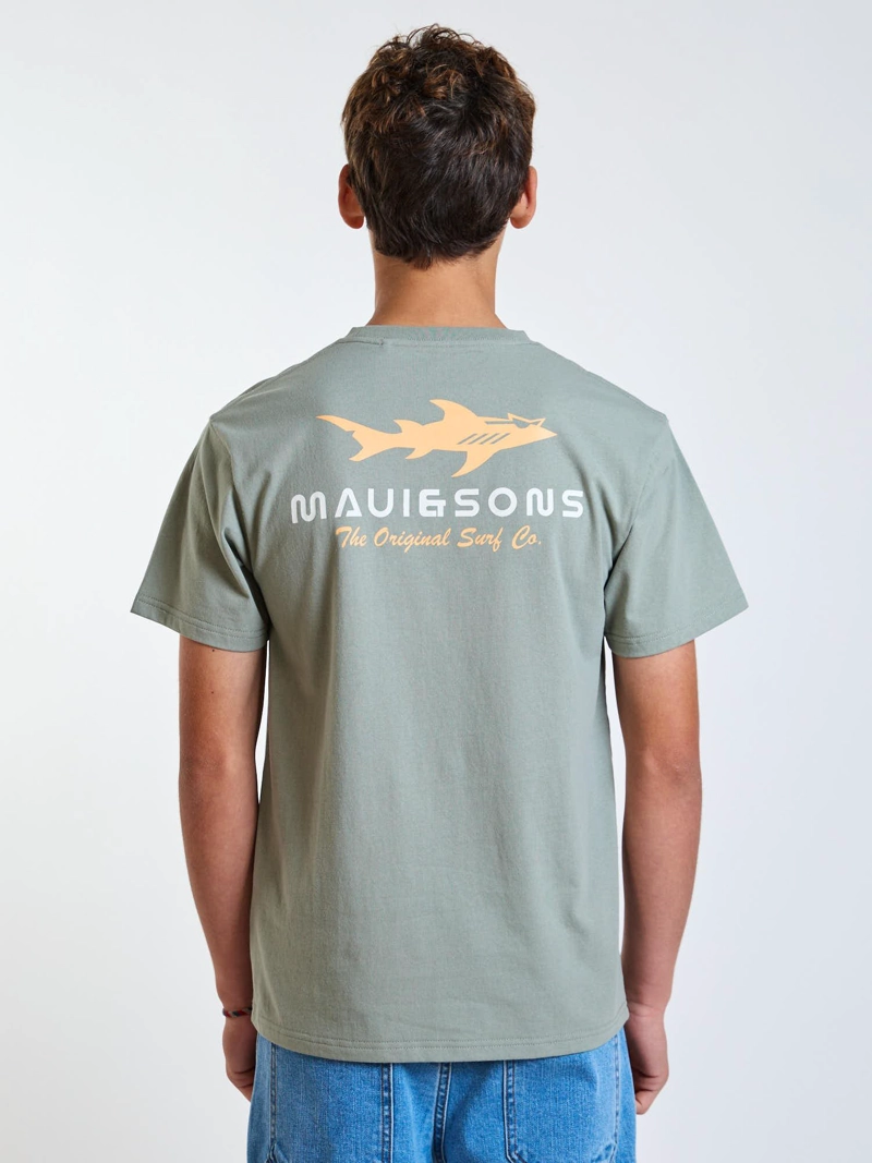 POLERA MC WILD VERDE INFANTIL MAUI AND SONS - 2