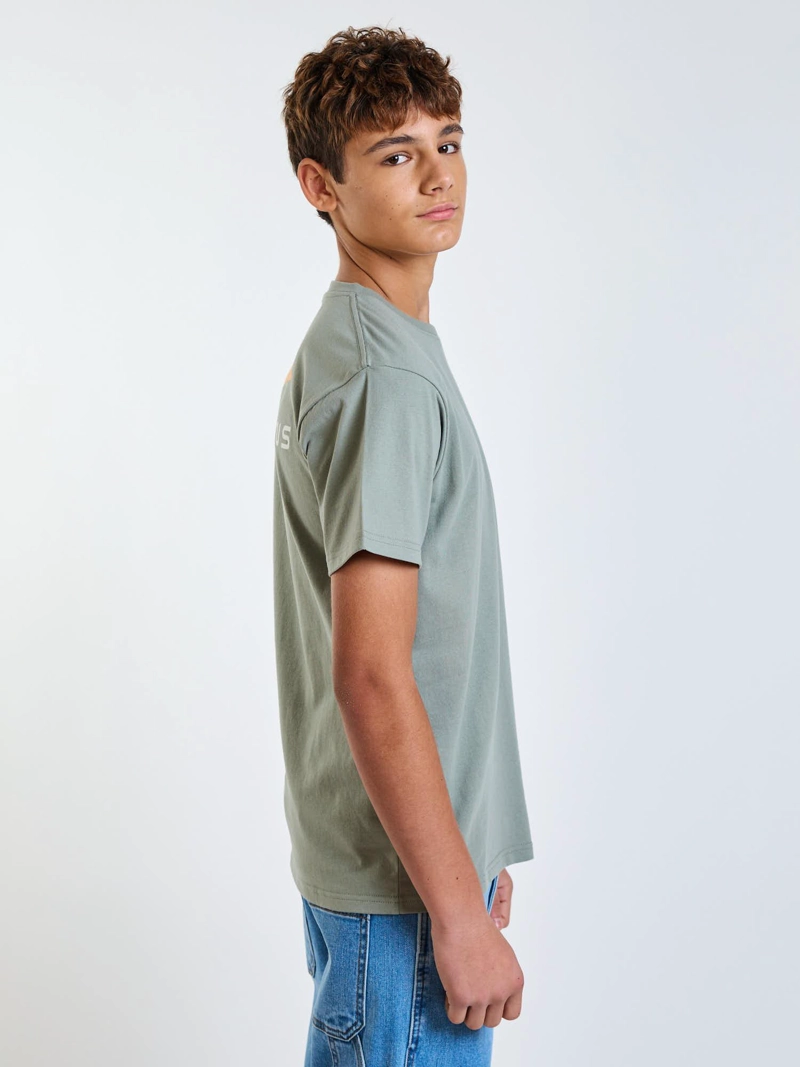 POLERA MC WILD VERDE INFANTIL MAUI AND SONS - 3