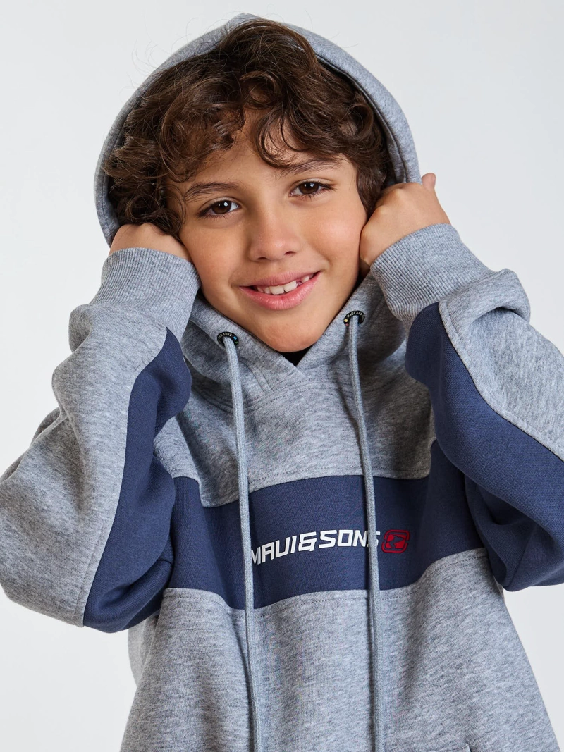 POLERON CANGURO SOUL GRIS INFANTIL MAUI AND SONS - 4