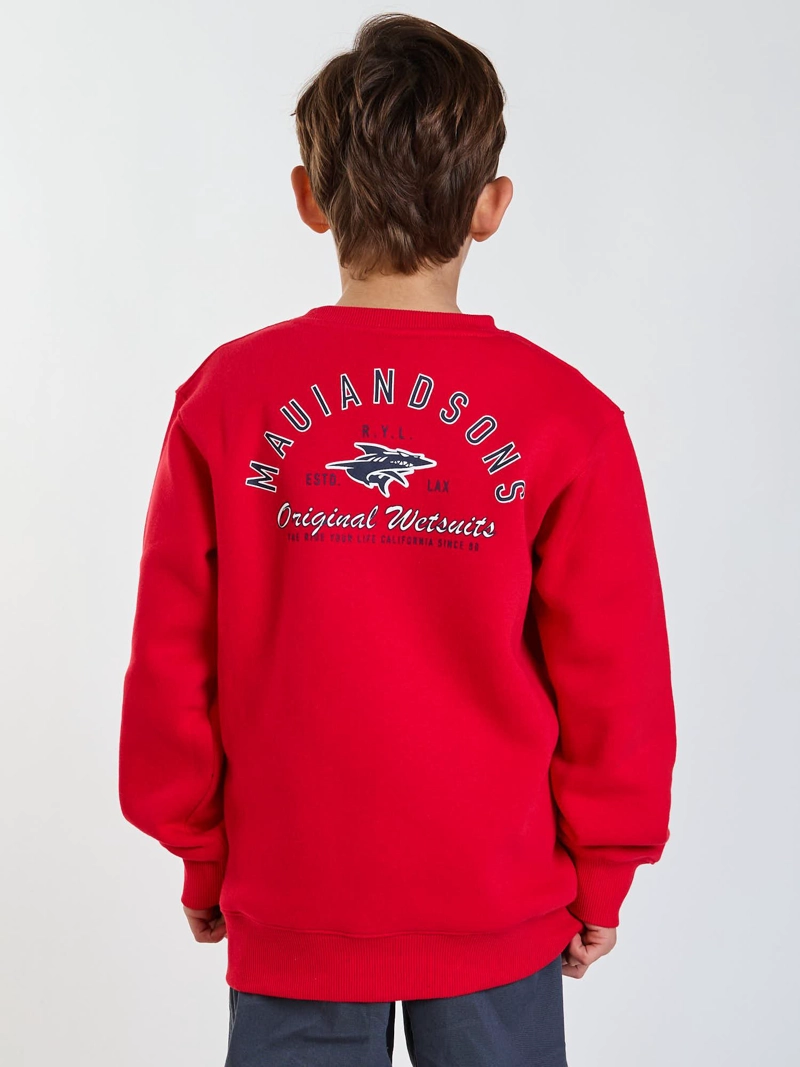 POLERON CR CHILL ROJO INFANTIL MAUI AND SONS - 2