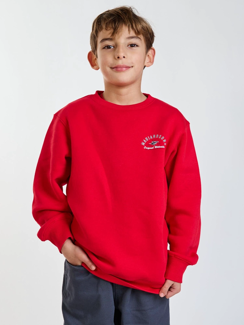 POLERON CR CHILL ROJO INFANTIL MAUI AND SONS - 7