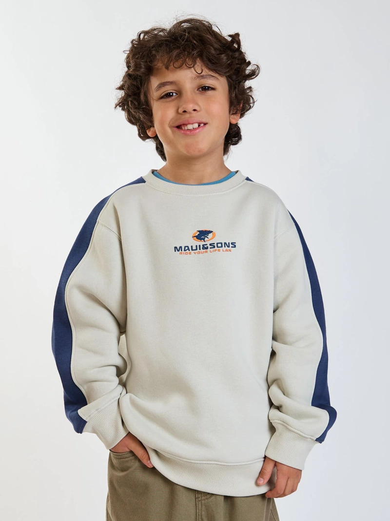 POLERON CR SPIRIT BEIGE INFANTIL MAUI AND SONS - 1