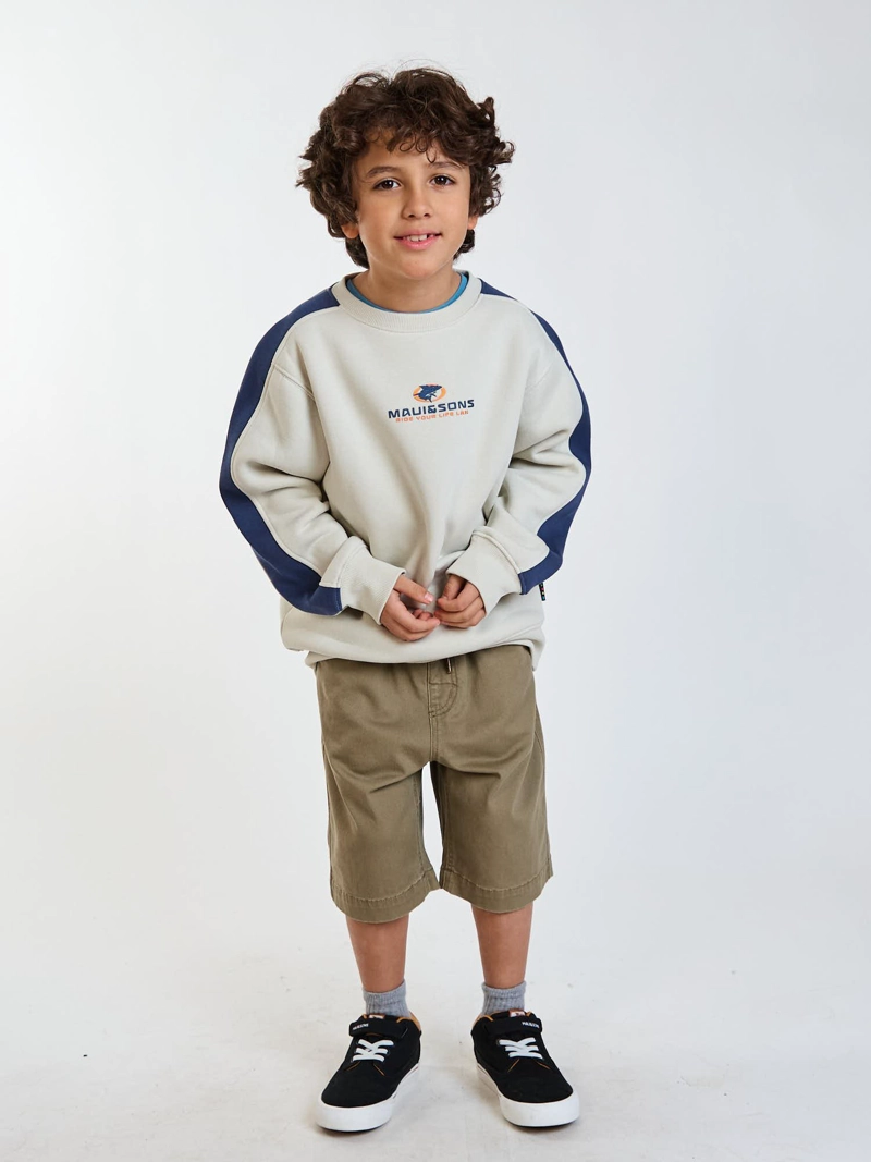 POLERON CR SPIRIT BEIGE INFANTIL MAUI AND SONS - 7