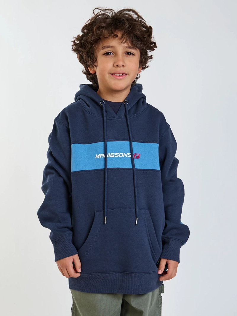 POLERON CANGURO SOUL AZUL INFANTIL MAUI AND SONS - 1