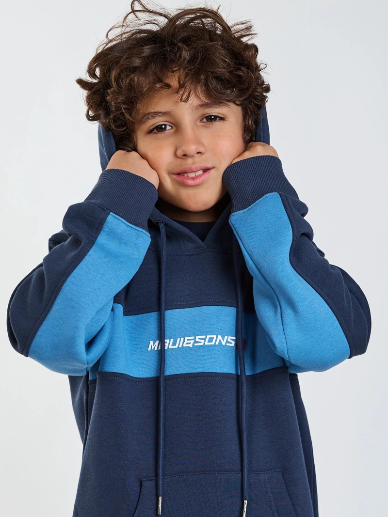 POLERON CANGURO SOUL AZUL INFANTIL MAUI AND SONS - 4