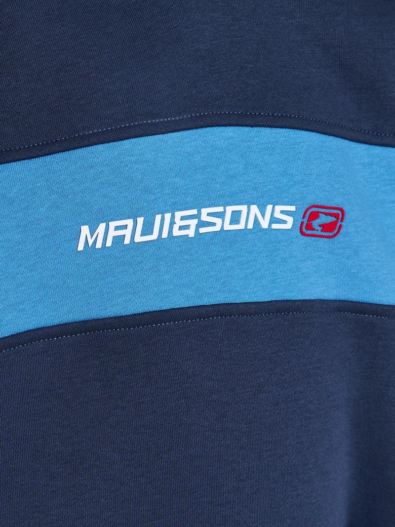 POLERON CANGURO SOUL AZUL INFANTIL MAUI AND SONS - 5