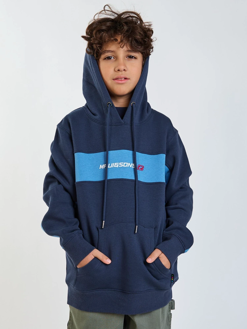 POLERON CANGURO SOUL AZUL INFANTIL MAUI AND SONS - 6