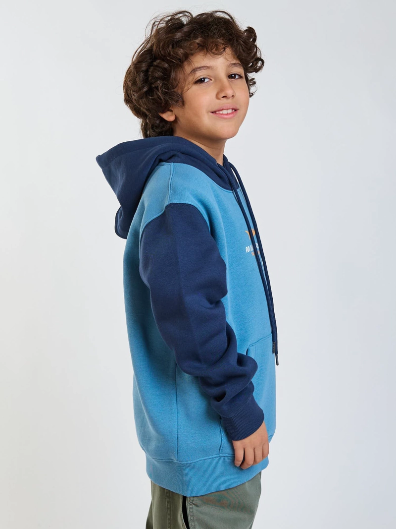 POLERON CANGURO SOUL CELESTE INFANTIL MAUI AND SONS - 3
