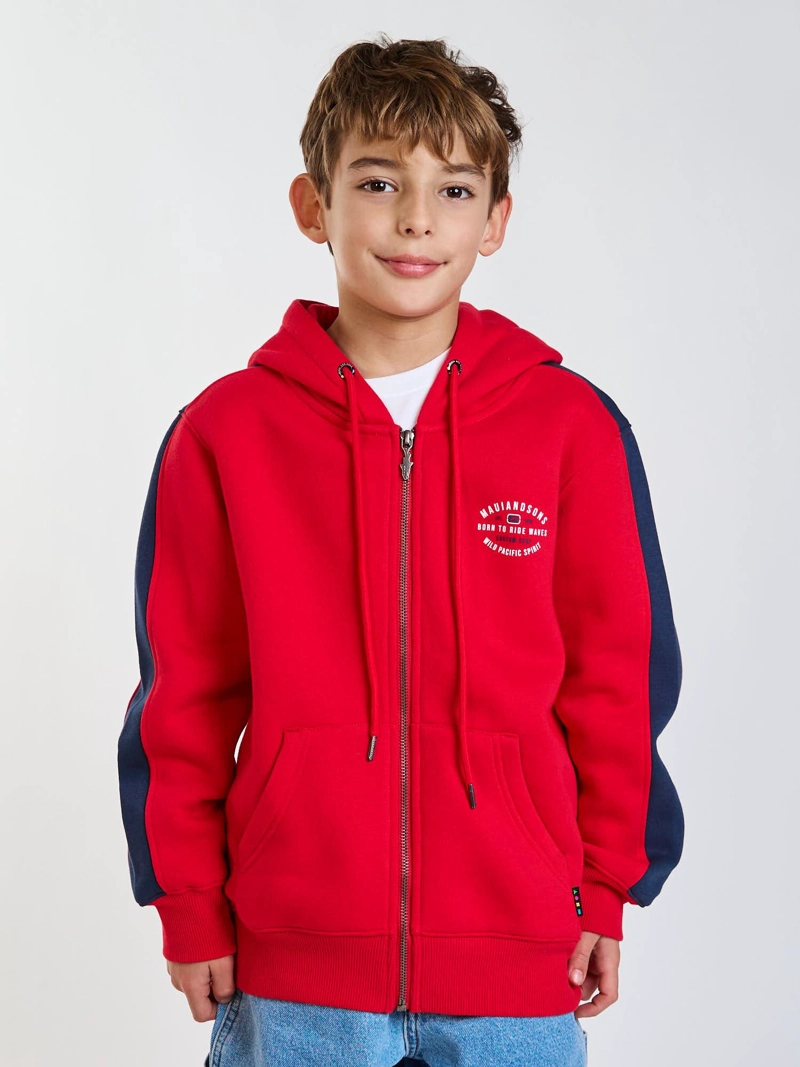 POLERON FZ FLOW ROJO INFANTIL MAUI AND SONS - 1
