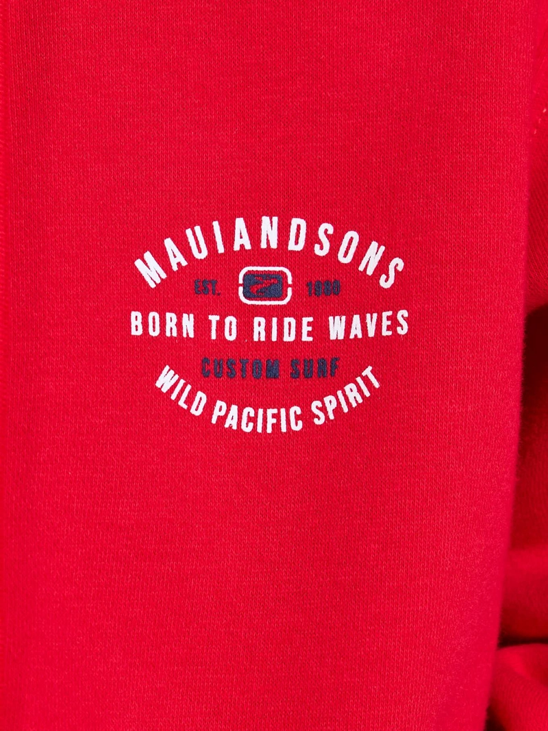 POLERON FZ FLOW ROJO INFANTIL MAUI AND SONS - 6