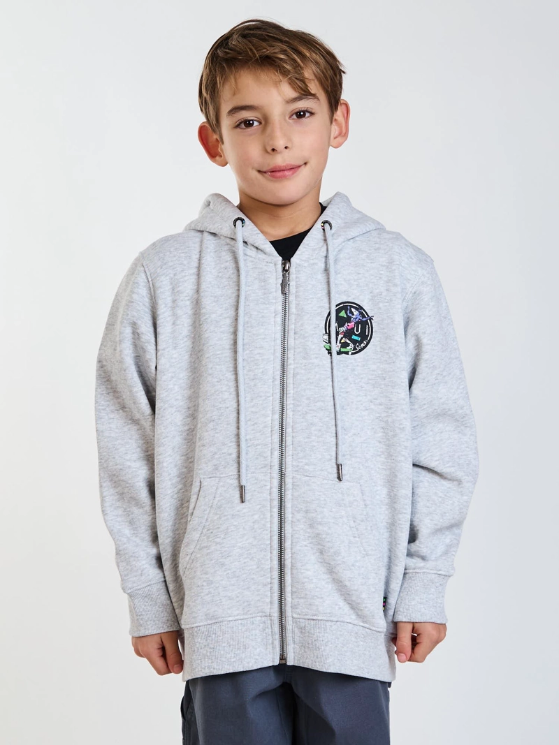 POLERON FZ BREEZE GRIS INFANTIL MAUI AND SONS - 1