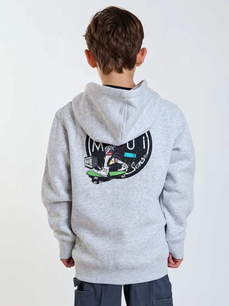 POLERON FZ BREEZE GRIS INFANTIL MAUI AND SONS - 2
