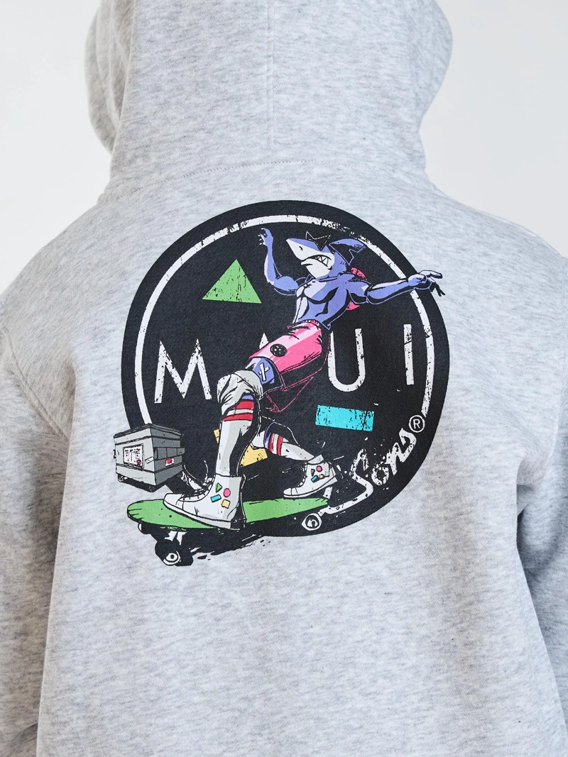 POLERON FZ BREEZE GRIS INFANTIL MAUI AND SONS - 4