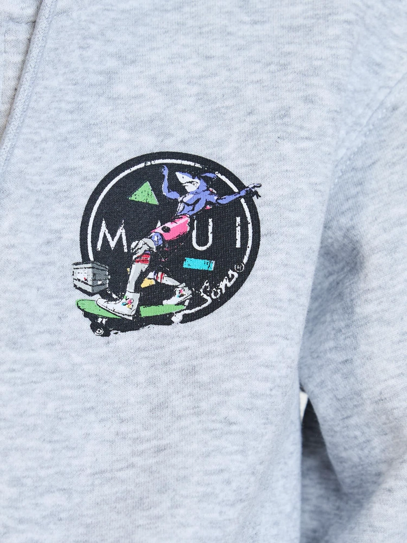 POLERON FZ BREEZE GRIS INFANTIL MAUI AND SONS - 6