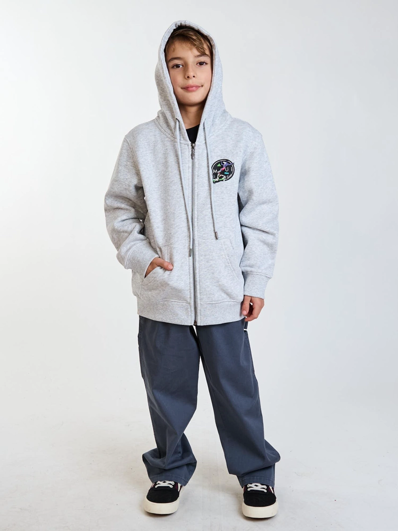 POLERON FZ BREEZE GRIS INFANTIL MAUI AND SONS - 7