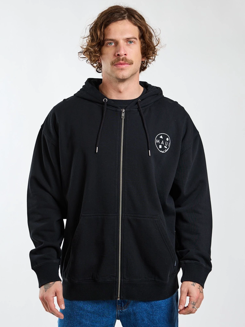 POLERON FZ WILD NEGRO HOMBRE MAUI AND SONS - 1