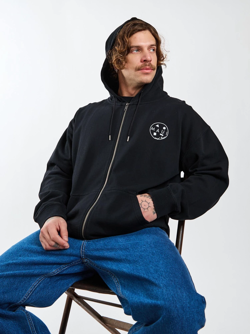 POLERON FZ WILD NEGRO HOMBRE MAUI AND SONS - 7