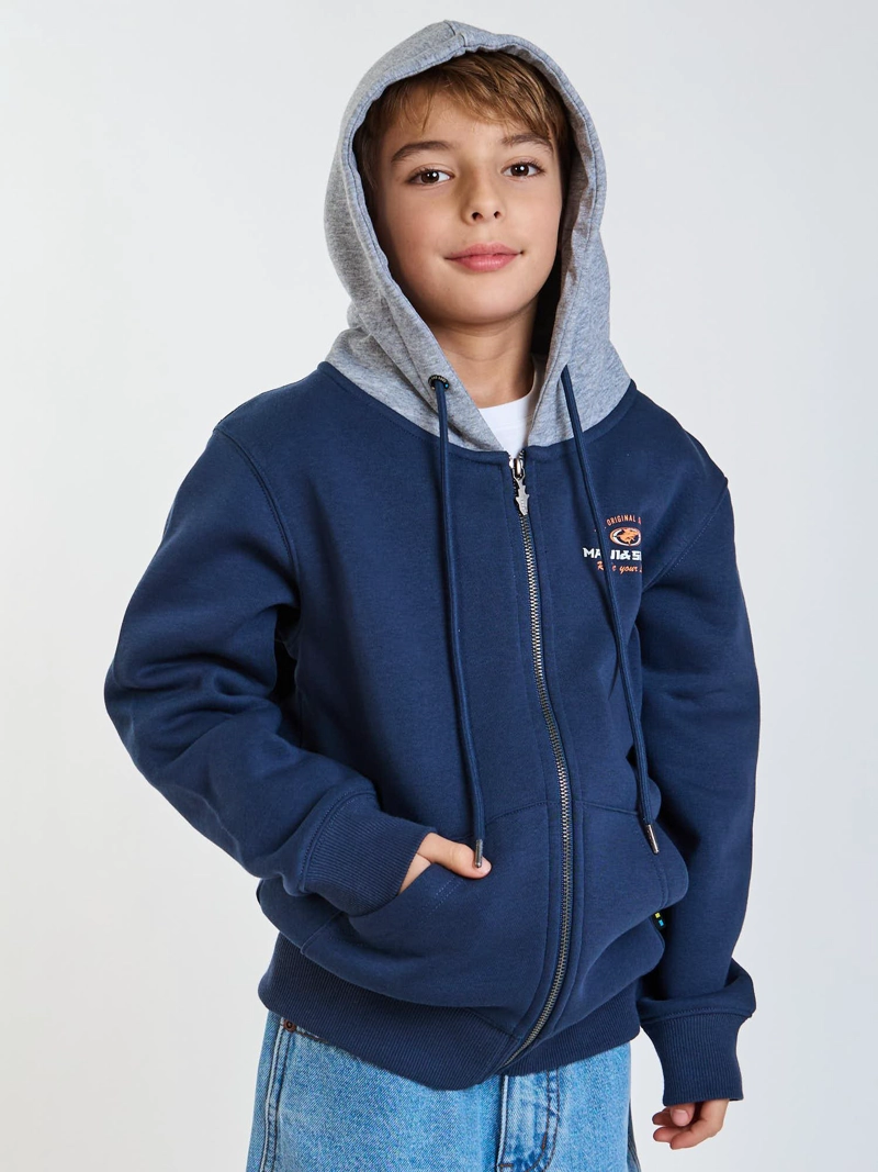POLERON FZ LANI AZUL INFANTIL MAUI AND SONS - 7