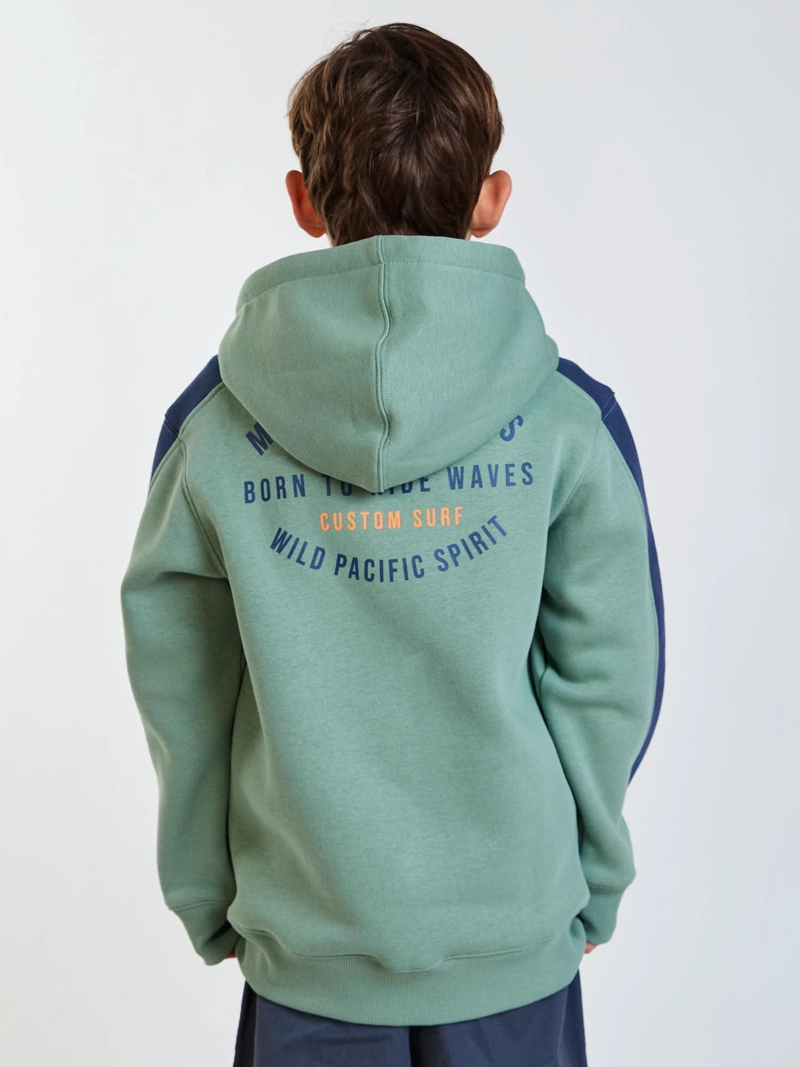 POLERON FZ FLOW VERDE INFANTIL MAUI AND SONS - 2