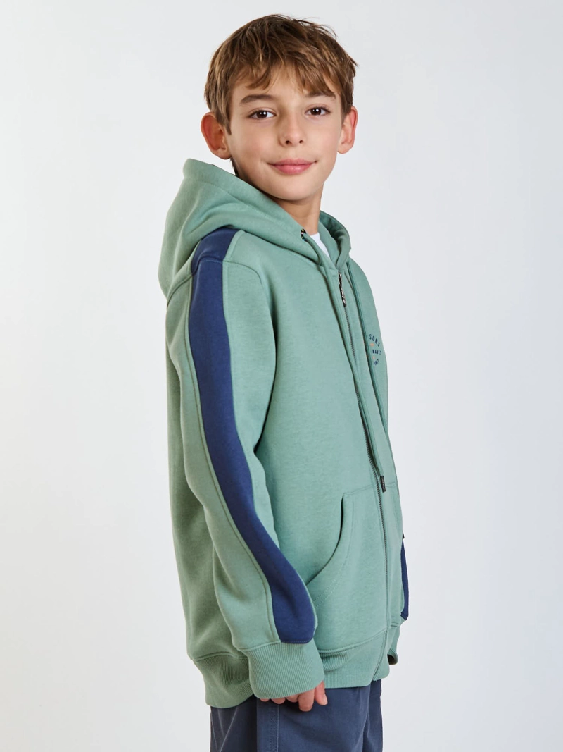 POLERON FZ FLOW VERDE INFANTIL MAUI AND SONS - 3