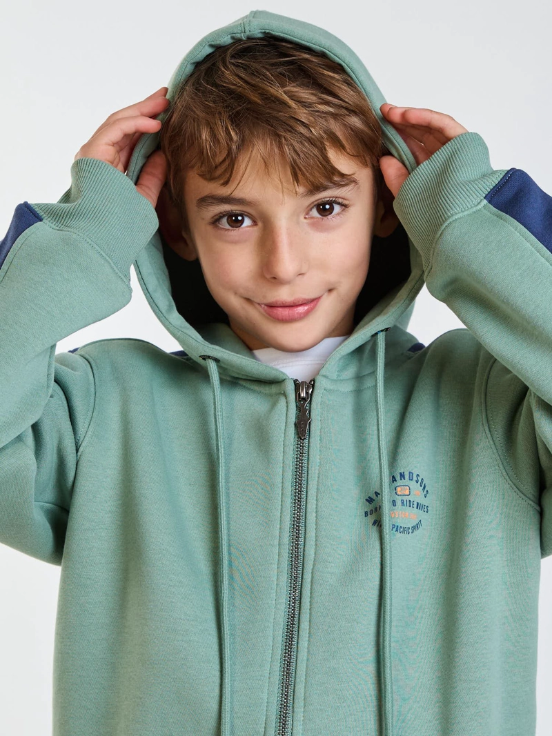 POLERON FZ FLOW VERDE INFANTIL MAUI AND SONS - 5