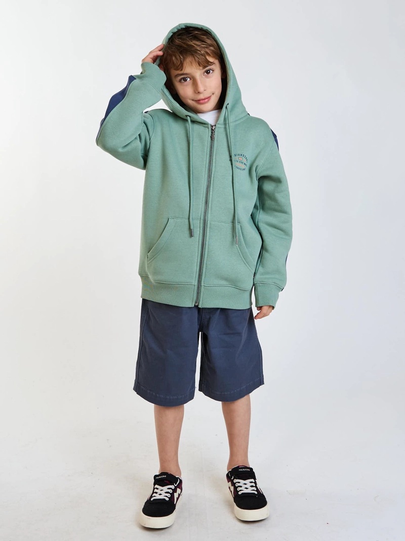 POLERON FZ FLOW VERDE INFANTIL MAUI AND SONS - 7