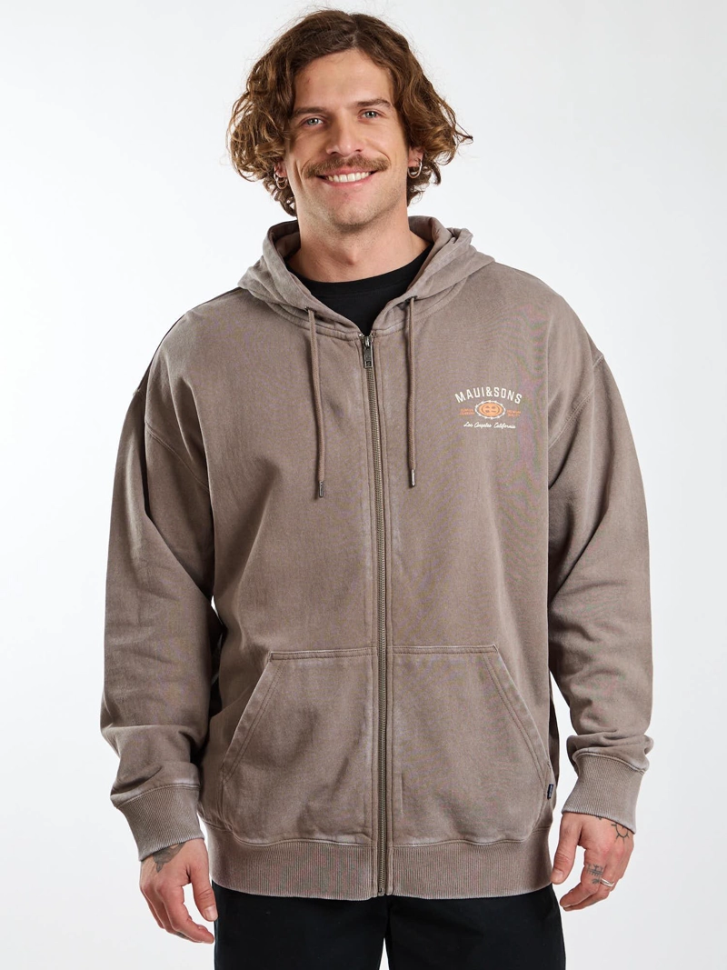 POLERON FZ RETRO SURF CAFE  HOMBRE MAUI AND SONS - 1