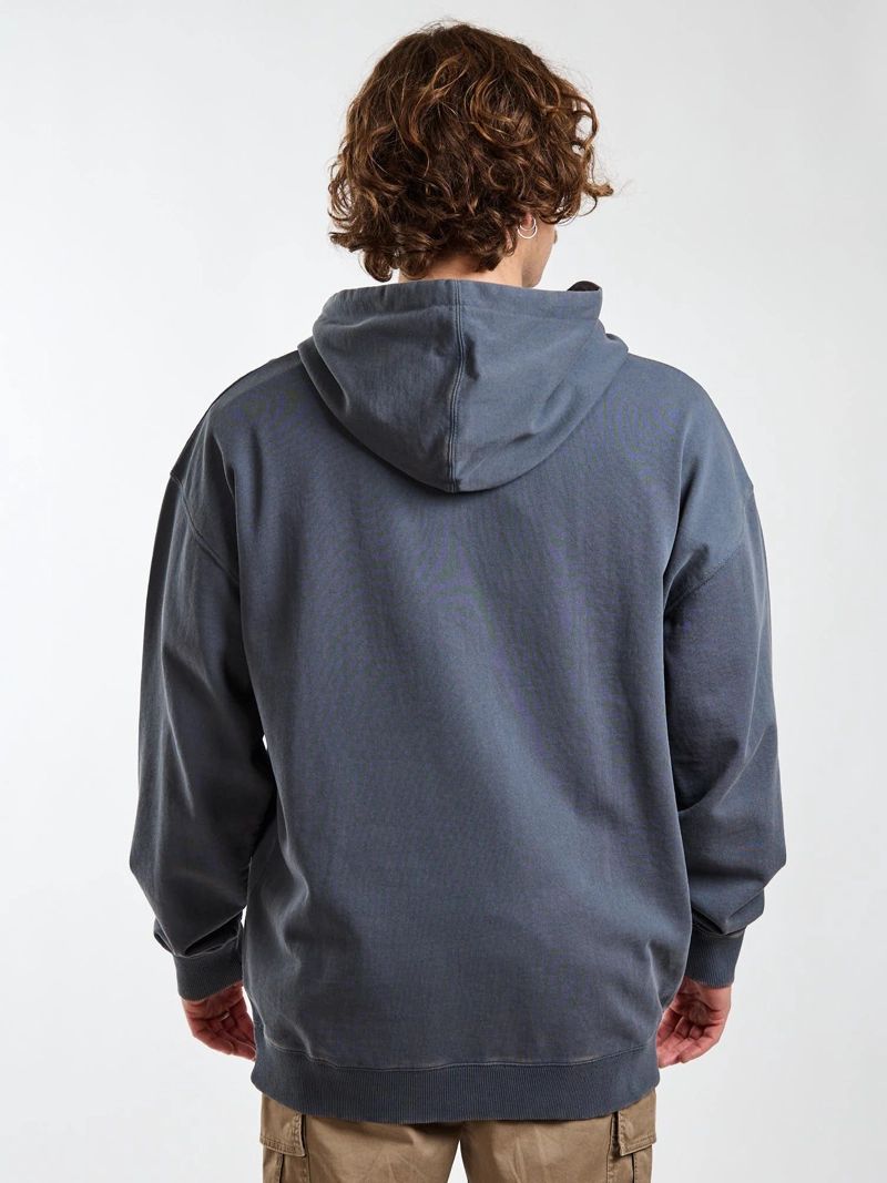 POLERON CANGURO WAVE GRIS HOMBRE MAUI AND SONS - 2