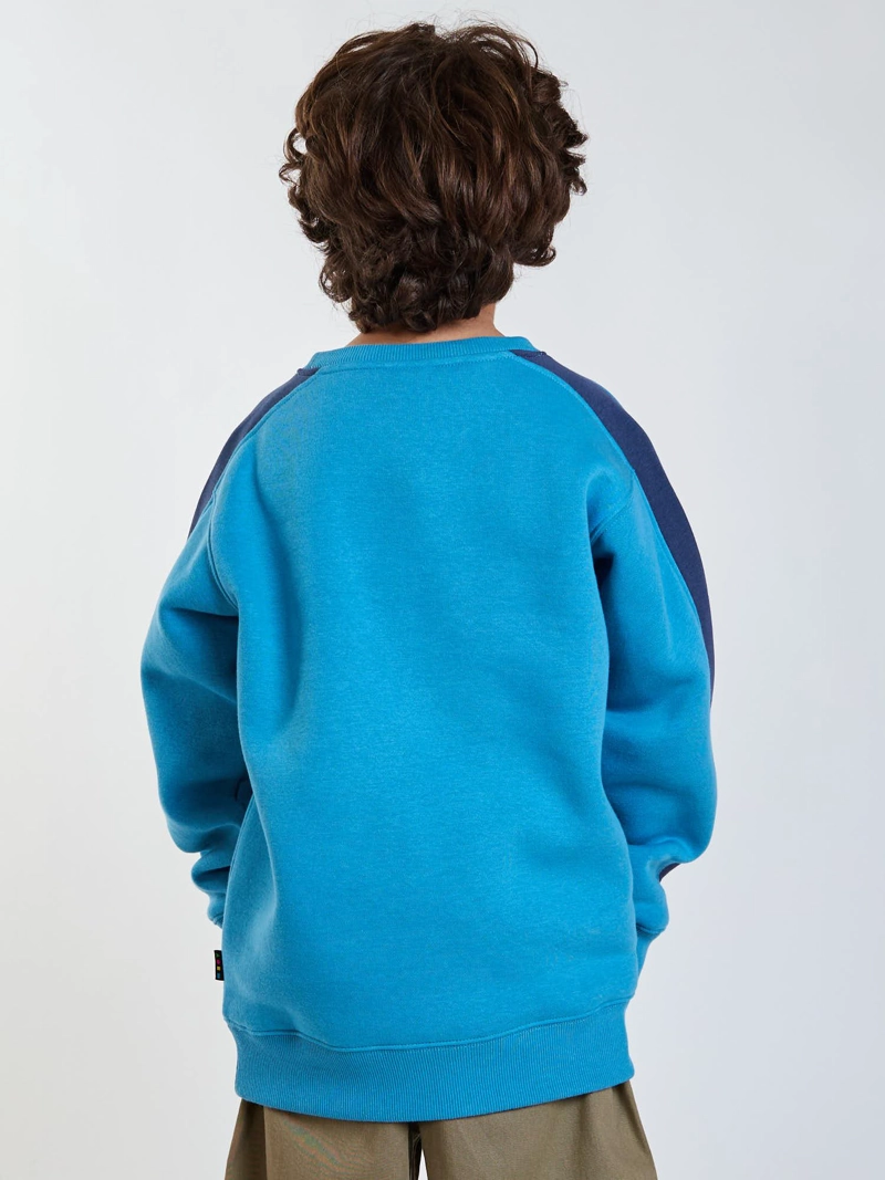 POLERON CR SPIRIT AZUL INFANTIL MAUI AND SONS - 2