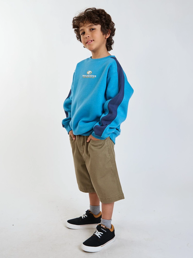 POLERON CR SPIRIT AZUL INFANTIL MAUI AND SONS - 7