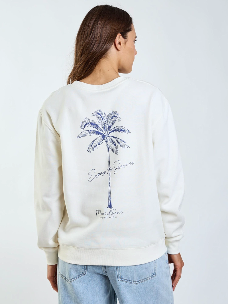 POLERON CR FRESIA BEIGE MUJER MAUI AND SONS - 2
