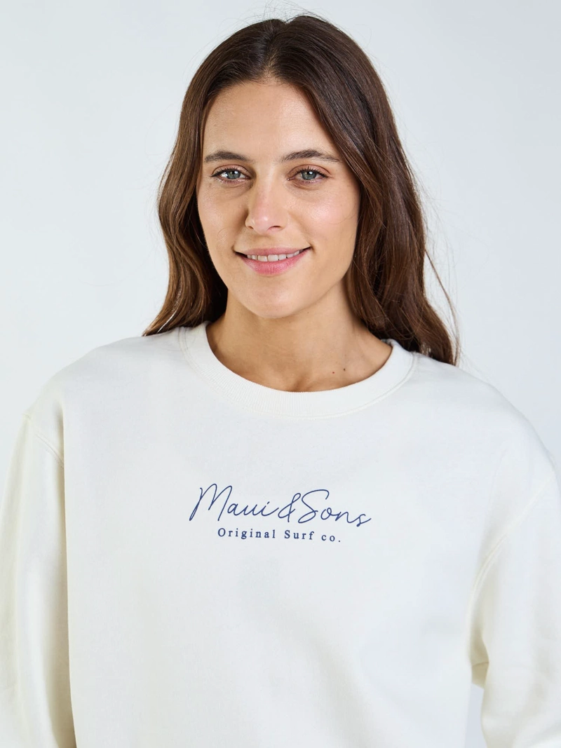 POLERON CR FRESIA BEIGE MUJER MAUI AND SONS - 5