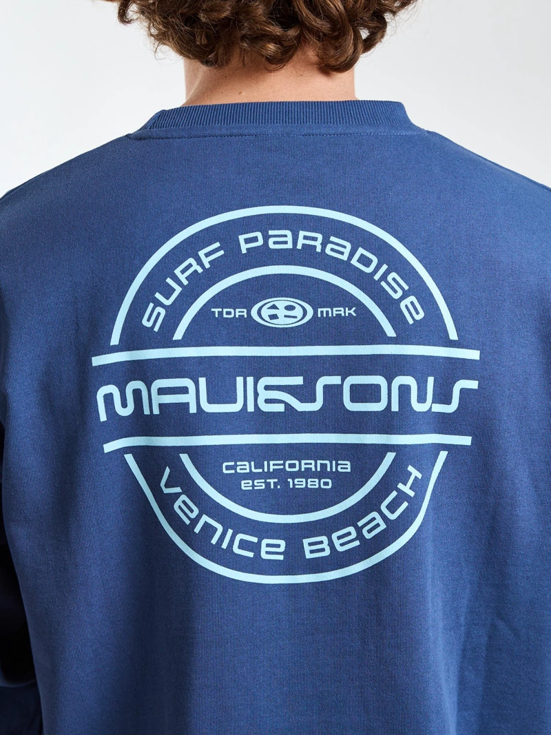 POLERON CR PARADISE AZUL HOMBRE MAUI AND SONS - 4