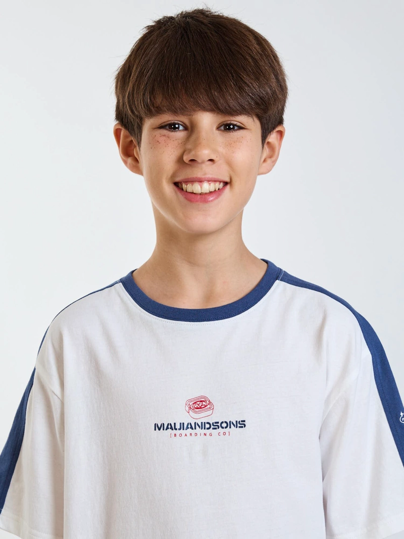 POLERA MC RIDE BLANCO INFANTIL MAUI AND SONS - 4