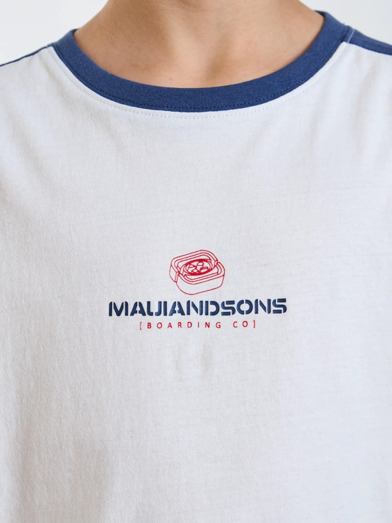 POLERA MC RIDE BLANCO INFANTIL MAUI AND SONS - 5