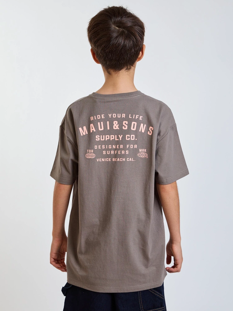 POLERA MC BLUE CAFE  INFANTIL MAUI AND SONS - 2