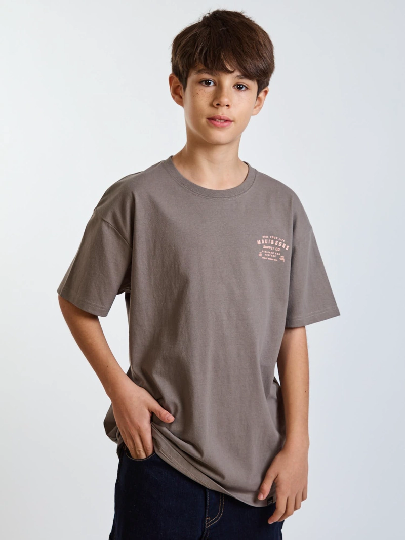 POLERA MC BLUE CAFE  INFANTIL MAUI AND SONS - 6