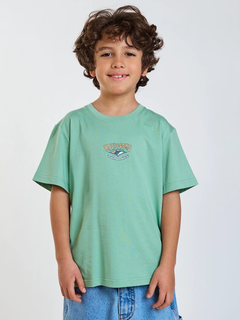 POLERA MC VENICE VERDE INFANTIL MAUI AND SONS - 1
