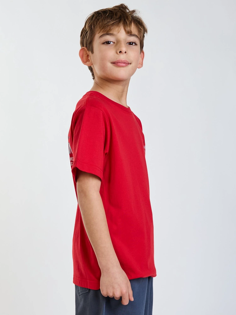 POLERA MC WILD ROJO INFANTIL MAUI AND SONS - 3