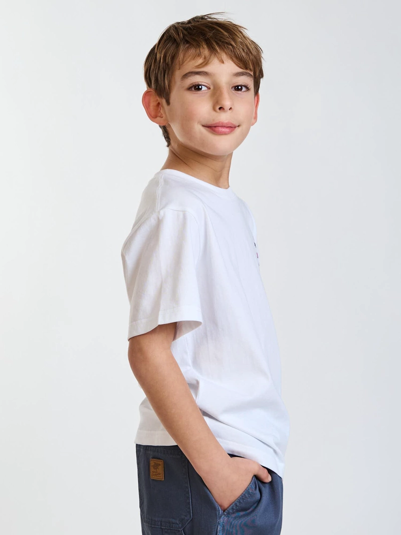 POLERA MC KEANU BLANCO INFANTIL MAUI AND SONS - 3