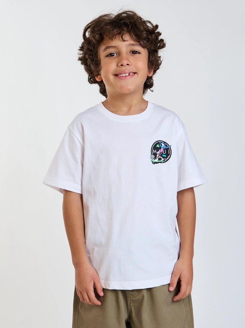 POLERA MC PALI BLANCO INFANTIL MAUI AND SONS - 1