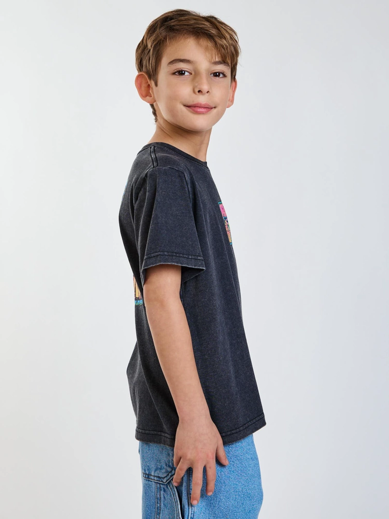 POLERA MC FRENZY NEGRO INFANTIL MAUI AND SONS - 3