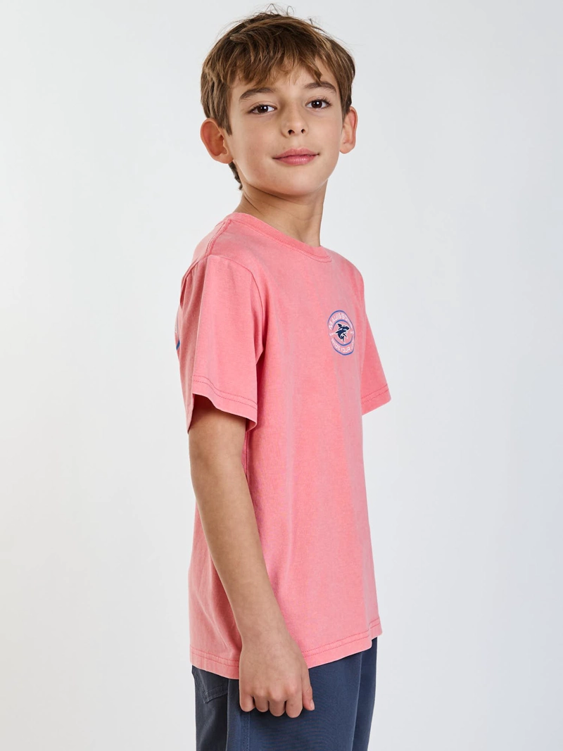 POLERA MC SEASIDE ROSADO INFANTIL MAUI AND SONS - 3