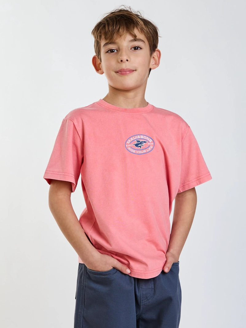 POLERA MC SEASIDE ROSADO INFANTIL MAUI AND SONS - 7